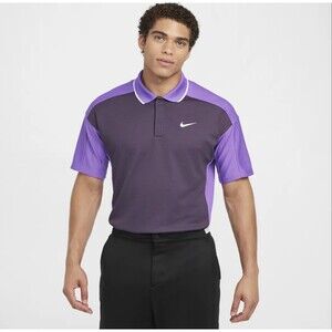 Nike Nike Golf Club DRI-FIT Golf Polo Vintage purple FQ1150-846 Men's Medium NEW